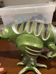 Mark Tilden Green Roborapter Robotic Dinosaur Figure