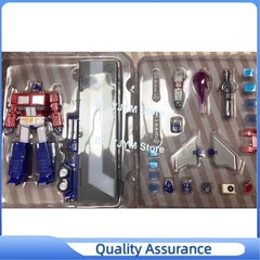 1PCS New 4th Party MD-005 Transforms OptimusPrime Action Figure W/ Trailer in S