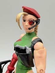 2005 SDCC SOTA Toys Capcom Street Fighter Cannon Spike Cammy Figure Exclusive