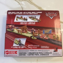 🔥Disney Pixar Cars Frank Scape & Stunt Race 3 Vehicles Playset 2023 Brand New🔥