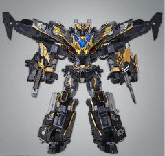 Metal Cardbot W Grand Blue Leon Dark Edition Blaion Bluecop Robot Toy Preorder