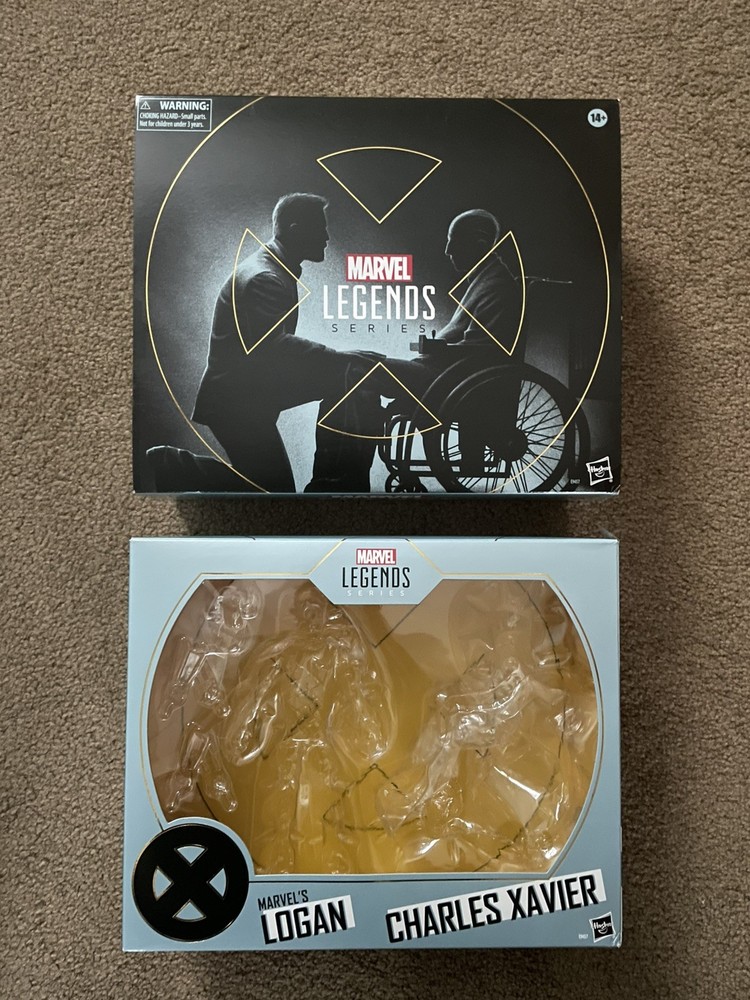 Marvel Legends *BOX ONLY* Logan/Professor Xavier X-Men SDCC PulseCon Exclusive