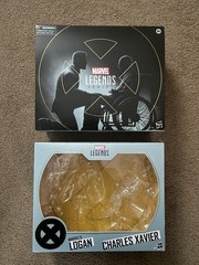 Marvel Legends *BOX ONLY* Logan/Professor Xavier X-Men SDCC PulseCon Exclusive