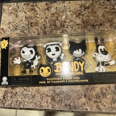 Bendy and the Ink Machine Boris Wolf Alice Angel Collectible Figure 4-pack NIB