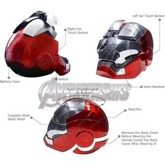 Iron Man Helmet Autoking MK5 1/1 Voice-controlled Transform Mask Cosplay Prop