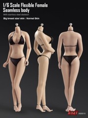 ANT 1/6 Super Flexible Seamless Female Normal Mid Breast Action Figure Body Doll