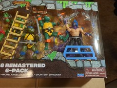 Teenage Mutant Ninja Turtles 1988 Remastered 6-pack Playset TMNT