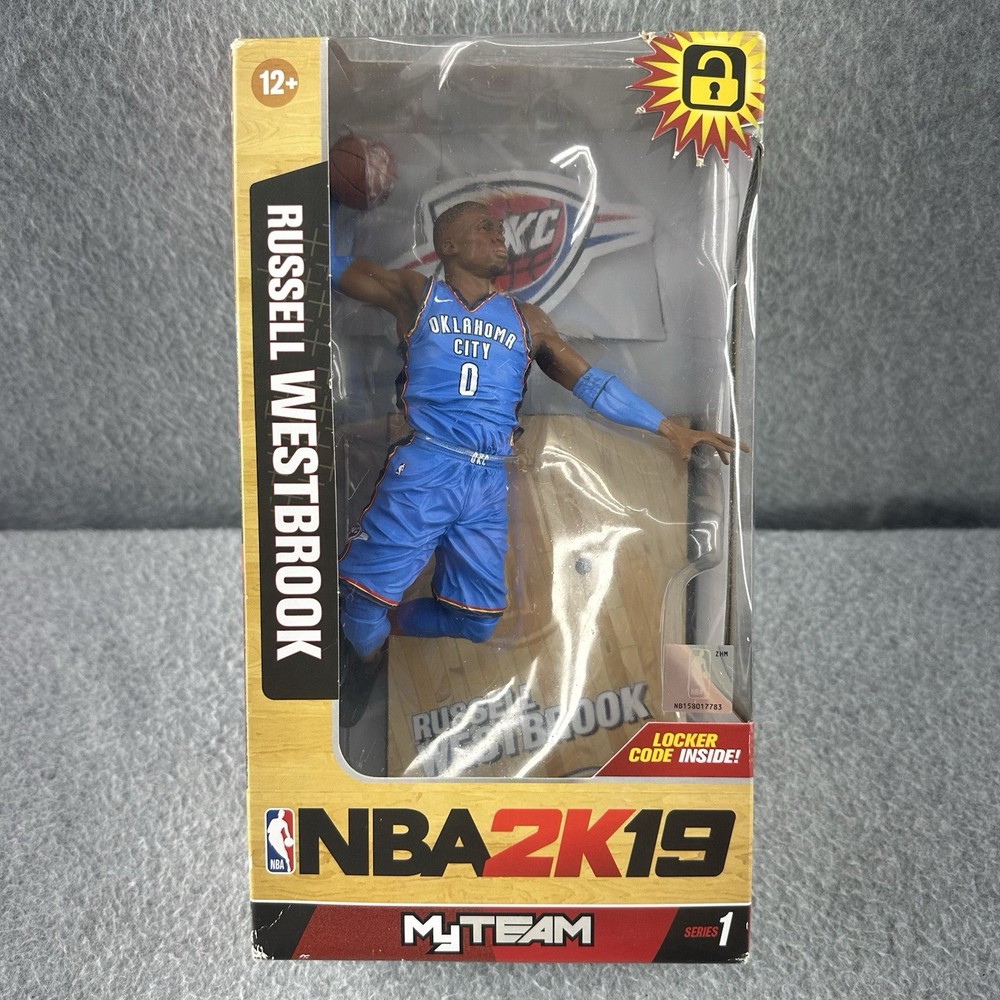 NBA 2K19 Starting Lineup Russell Westbrook Action Figure Series 1 McFarlane Toys