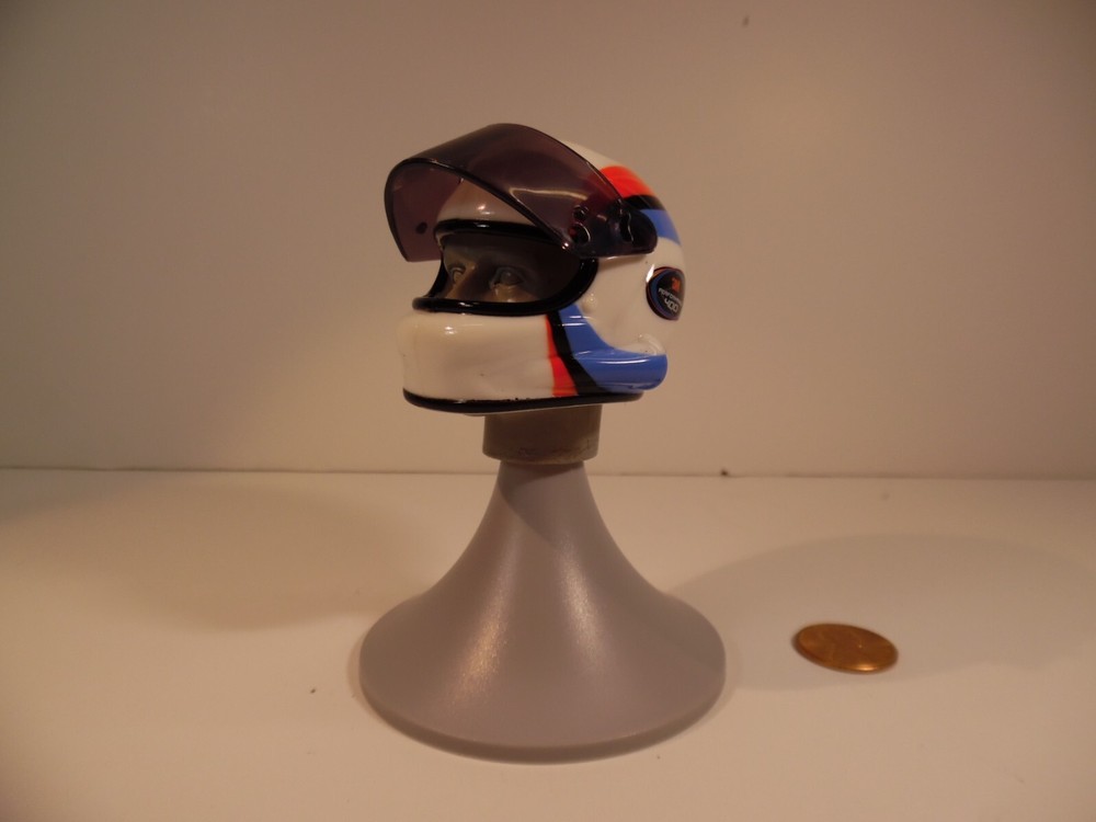 Motorcycle HELMET 12″ Gi Joe Figure 1/6 Car Pilot Racing Doll Dragon Nascar