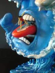 WAVE HAND Custom Kidrobot Santa Cruz Skateboards Screaming Hand Figure
