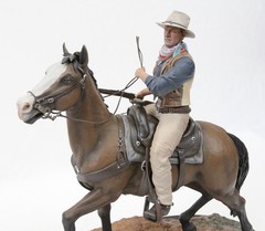 Infinite Statue John Wayne on Horse Figure 1:6 Limited Edition 100/350 Cowboy