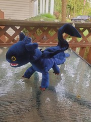 How to Train Your Dragon Arena Spectacular Toothless Night Fury 22” Plush Animal