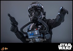 Hot Toys 1/6 Scale Figure Star Wars New Hope Tie Fighter Pilot Figure MMS798 NEW