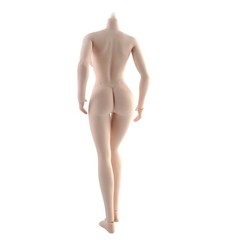 JIAOU DOLL JOQ-10E-WS01 1/6 Pale Big Bust 12″ Female Action Figure Seamless Body