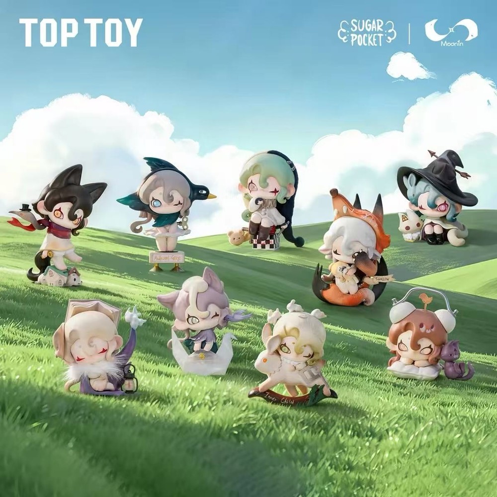 TOP TOY Moonin Fading Childhood Series Blind Box Cute Toy 1 Random