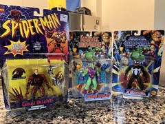Venom, Carnage, Green Goblin Marvel Figure Lot-see Photos And Description!