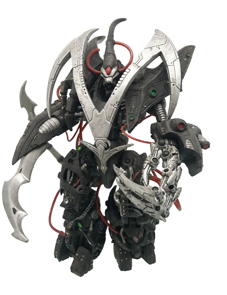 Spawn Techno Cyber Spawn Slashin Action Series 15 Mcfarlane Toys Black Variant