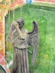 Vintage Doctor Who Weeping Angel Hiding Calm Face Poseable Action Figure New