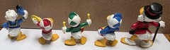 VTG DUCKTALES FIGURINES BULLY WEST GERMANY HUEY LOUIE DEWEY DONALD UNCLE SCROOG