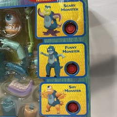 New Disney Monsters Inc Build Your Own Deluxe Monster Talking Model Kit Thinkway