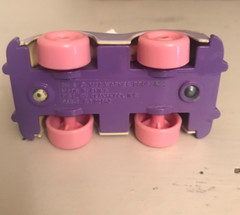 Babs Bunny Roadster Tiny Toon Adventures Diecast Metal Car 1990 by Playskool