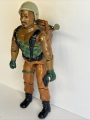 Roadblock (v1) Complete 1984 GI Joe ARAH Action Figure