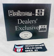 Transformers Botcon 1996 Beast Wars Onyx Primal Dealers’ Exclusive MISB
