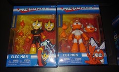 Jada Toys Mega Man Lot Mega Man Fire Man Ice Man Cut Man Elec Man 5 Figures