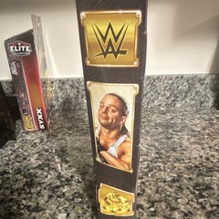 WWE Mattel Defining Moments Rob Van Dam Ringside Exclusive Action Figure Belt