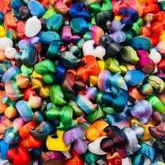20pc 3D Printed Ducks Multicolored Cute Duckies Toy Decor Gift Decoration Random