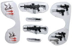 Marvel Legends SHIELD AGENT WEAPON LOT Knife Rifle Effects 6″ Figure Series