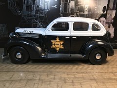 Playmates POLICE SQUAD CAR Copper Vehicle DICK TRACY Movie 1990 5in.