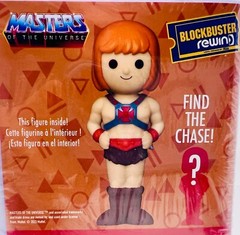 2023 MOTU FUNCO BLOCKBUSTER REWIND HE-MAN OR FAKER CHASE MASTERS UNIVERSE MIB LE