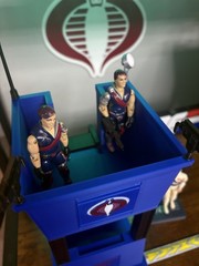 Cobra 3.75 Scale Guard Tower Checkpoint Display for GI Joe Action Figure