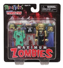 MAXIMUM ZOMBIES 2 PACK minimates NEW YORK COMIC CON EXCLUSIVE surgeon biker dr.
