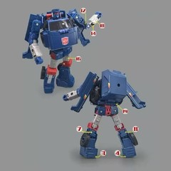 Gap Filler Upgrade Kit for Transformers Generations Selects Deluxe DK-3 Breaker