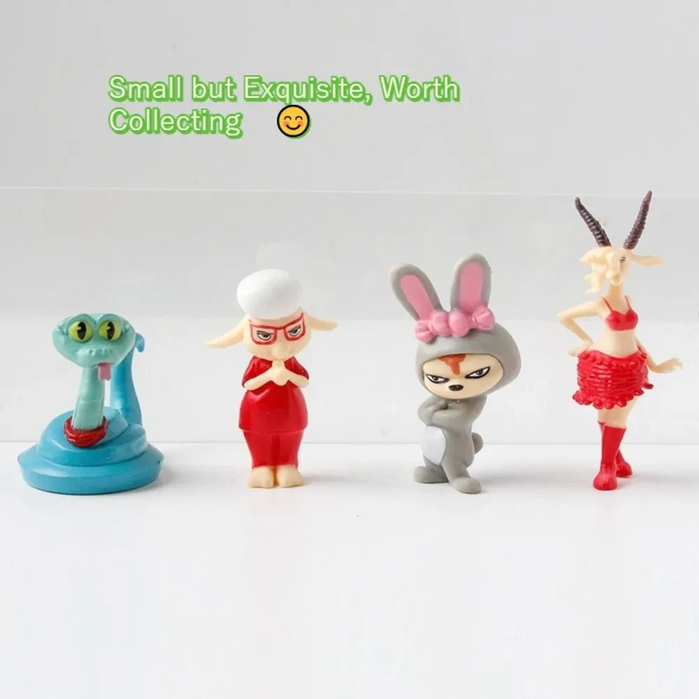 Zootopia Nick Wilde Judy Hopps 12PCS PVC Figure Set Cake Topper Toy