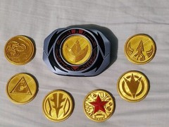 Power Rangers Master Morpher Tommy Oliver Coin Set