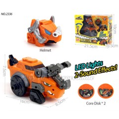 Dino Core Dinosaur Transforming Core Chest Part Ultra Helmet Disk Figure Toy