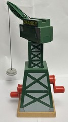 Thomas Friends Wooden Railway Train Tank Cranky the Crane 2012 Mattel B15