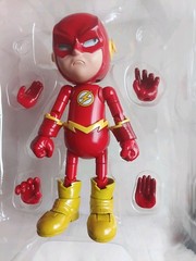 Herocross Hybrid Metal Figuration #017 Flash DC Justice League Open Box clean