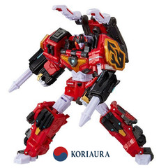 Miniforce Dinoid Warrior BURNING KERA Red Headbot Transformer Robot Figure