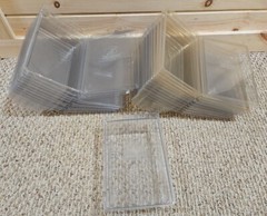 22X PROTECTO-PAK DISPLAY CASE CARDED FIGURES PROTECTOR 5 7/8″ x 9 7/8″ x 1 3/4″