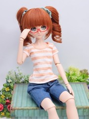 Rectangle Round Square Eye Glasses for 1/3 BJD Doll 1 Random Gashapon Toy