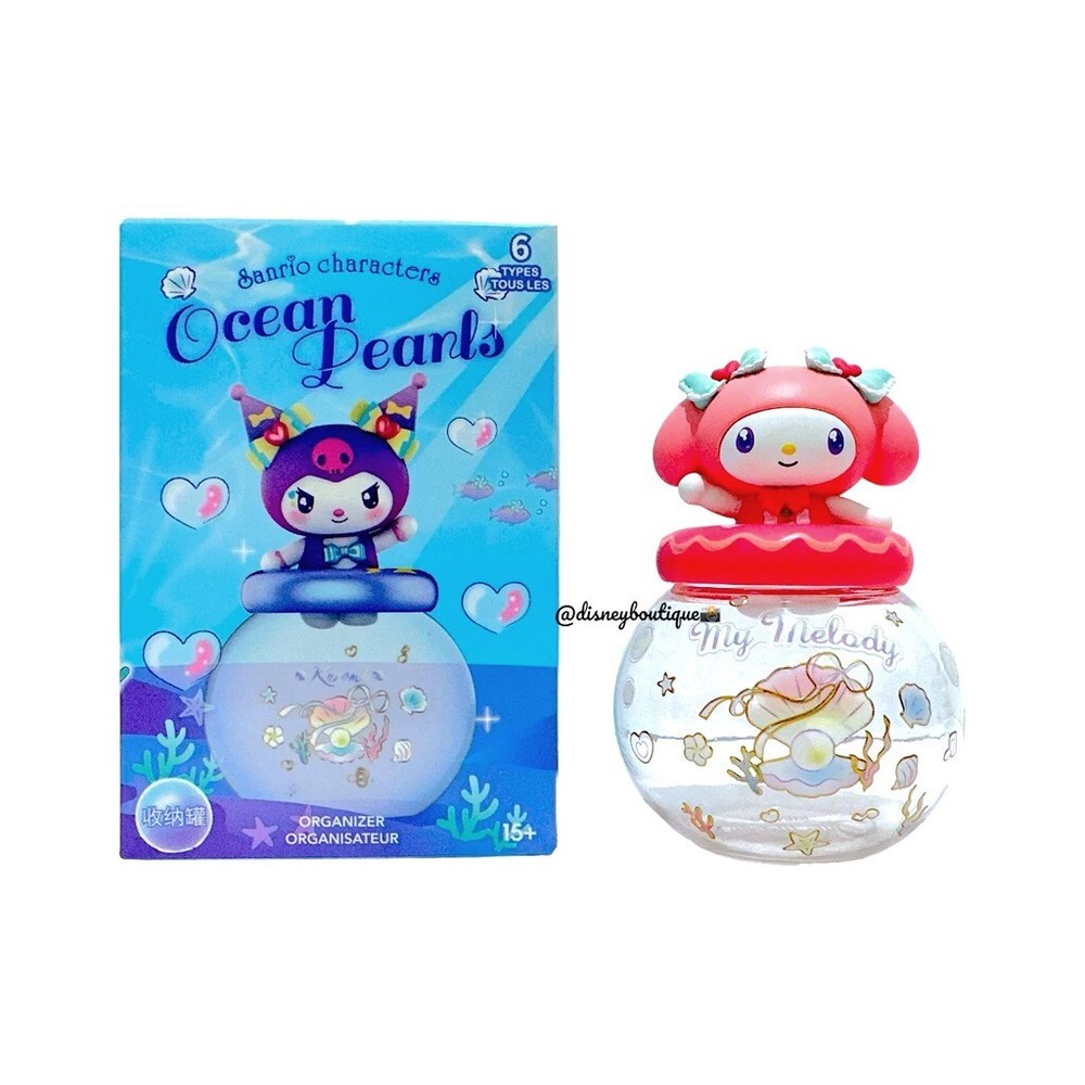MINISO Sanrio Characters Ocean Pearl Blind Box Storage Jar My Melody Open Box