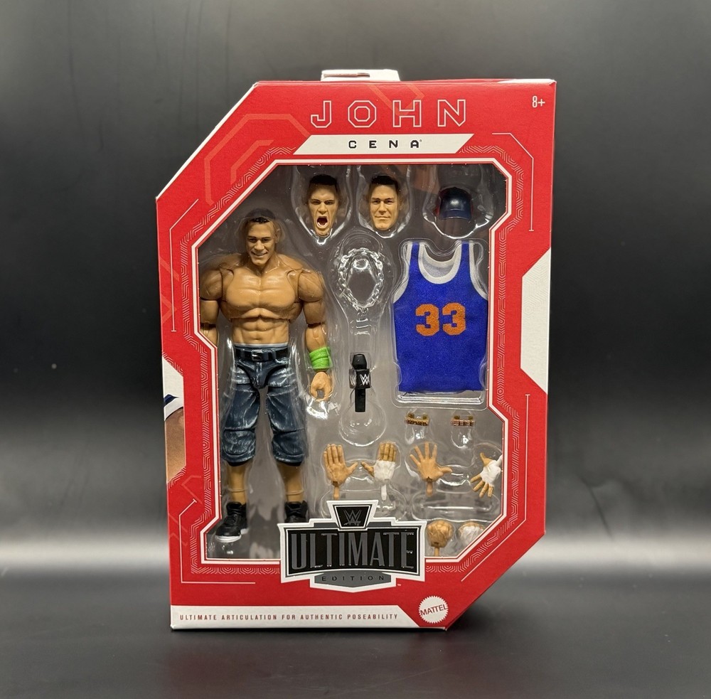 WWE Ultimate Edition John Cena Fan TakeOver Mattel UE Figure WM21