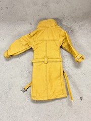 SU-MF-CON-D: Dark Yellow Custom Wired Trench Coat for McFarlane John Constantine