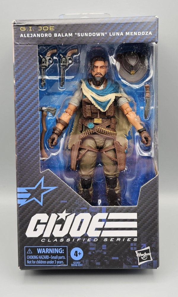GI Joe Classified Series 6″ 200 Alejandro Balam Sundown Luna Mendoza In Hand