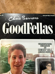 Goodfellas Henry Hill as a kid 1:18 scale signed by actor Christopher Serrone