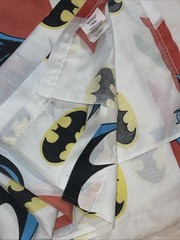 Lot Of (2) Vintage Batman & Joker 1980s Twin Size Blankets (1989) DC Comics